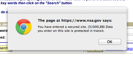 NSA secured