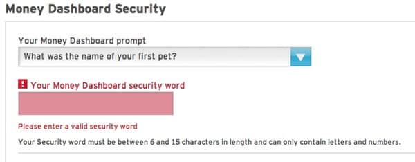 Pet password fail