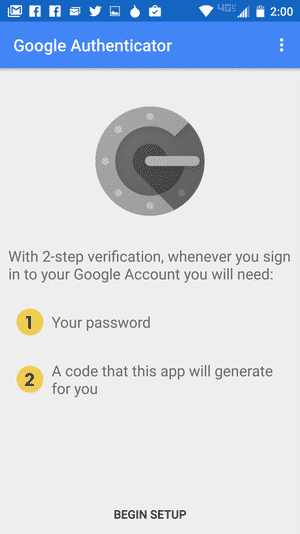 Google authenticator 6