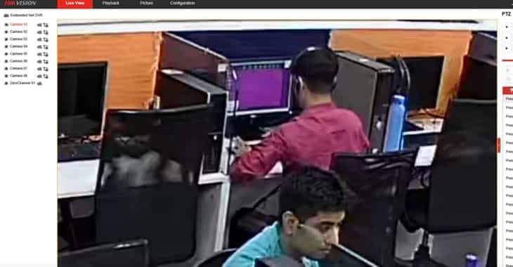 Police raid tech support scam centre who had their CCTV hacked by vigilantes