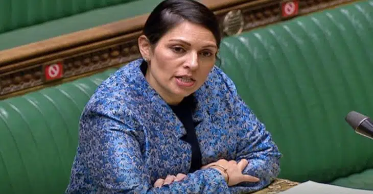 Priti Patel backs ad campaign that criticises Facebook’s stance on end-to-end encryption